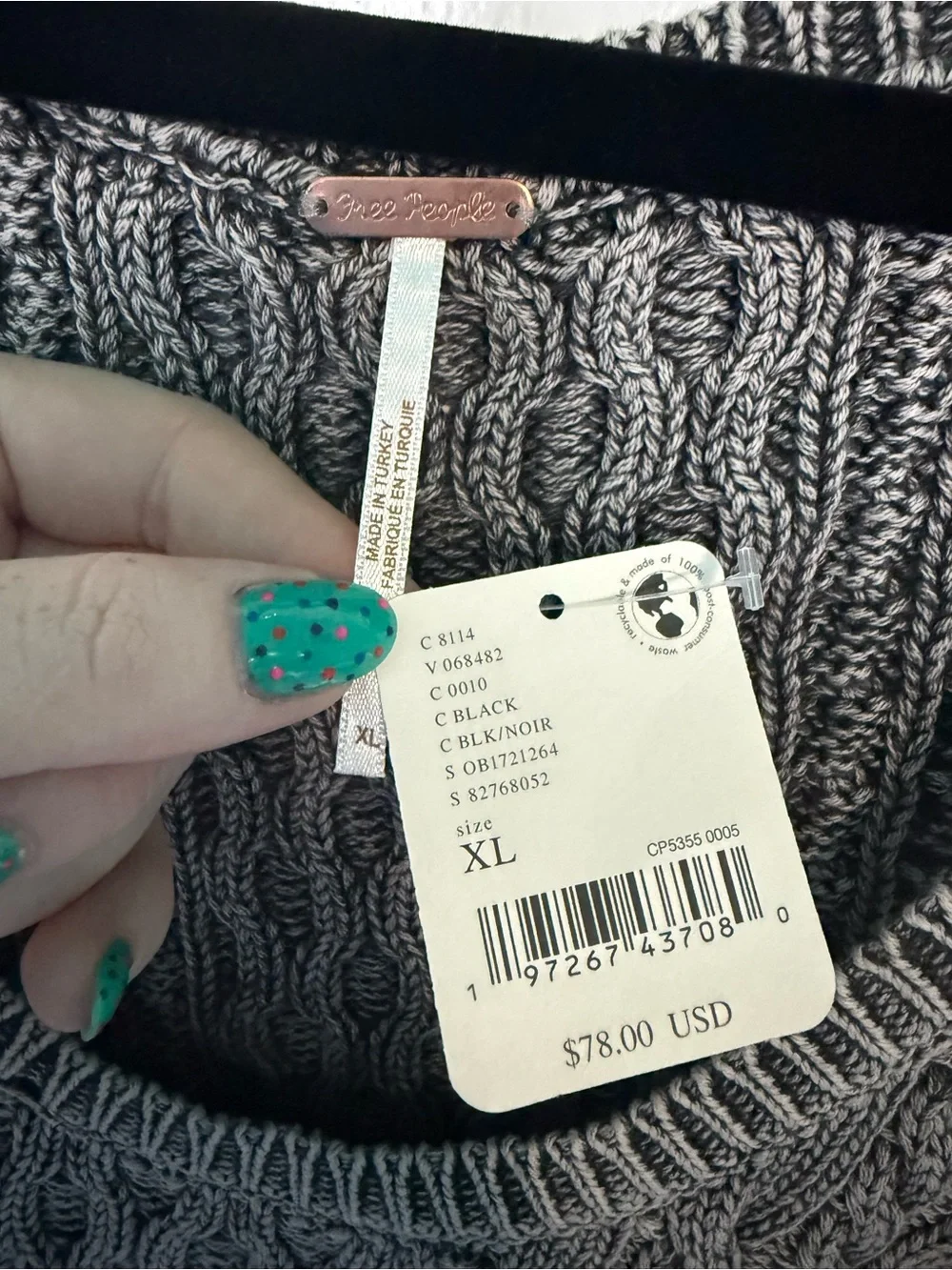 NWT Free People Knit Tank Top